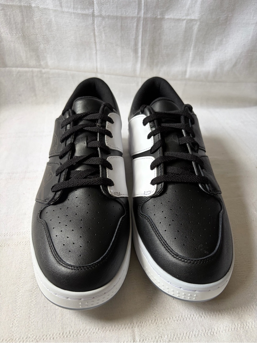 Nike Jordan Nu Retro 1 Low Golf Shoe Black White Men’s Size 11.5 FZ4153-003 NEW! - Picture 3 of 8